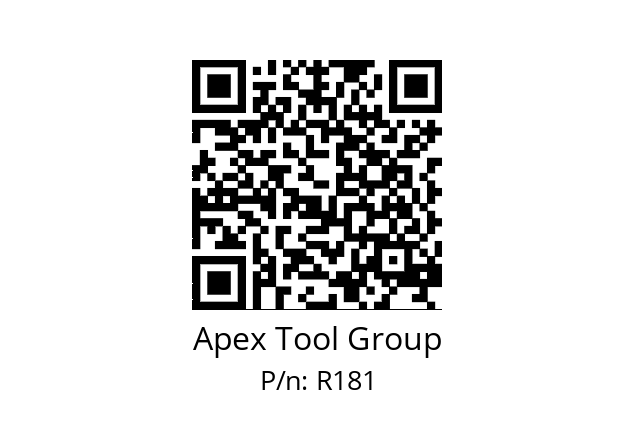   Apex Tool Group R181