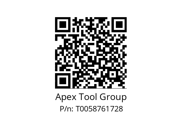   Apex Tool Group T0058761728