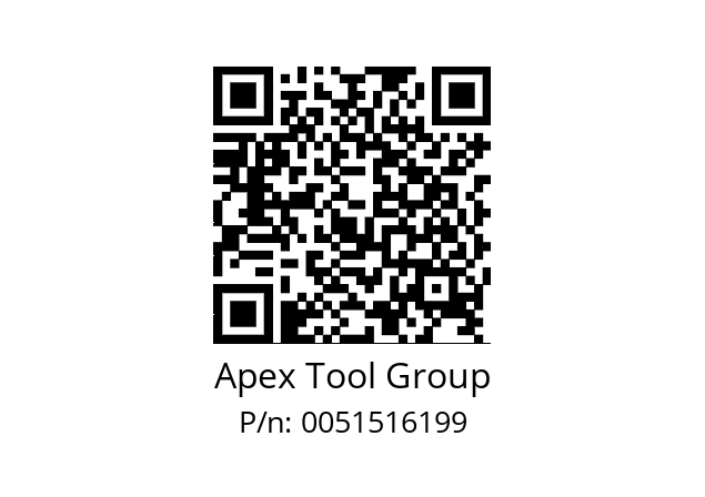   Apex Tool Group 0051516199