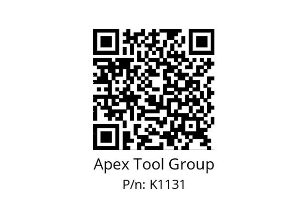   Apex Tool Group K1131