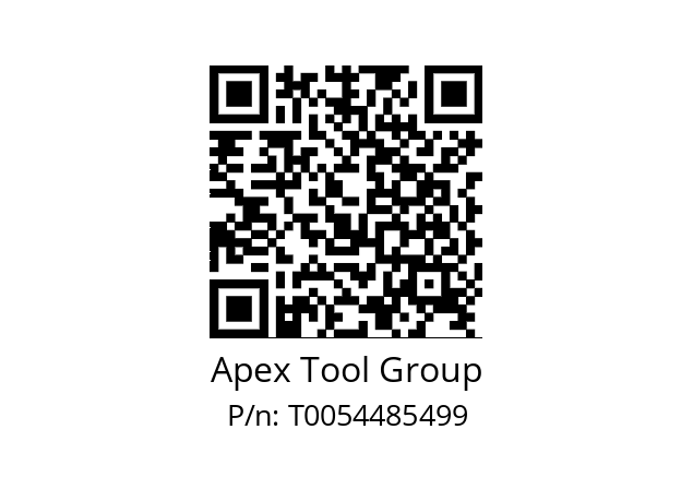   Apex Tool Group T0054485499