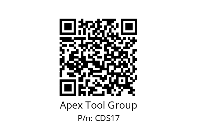   Apex Tool Group CDS17