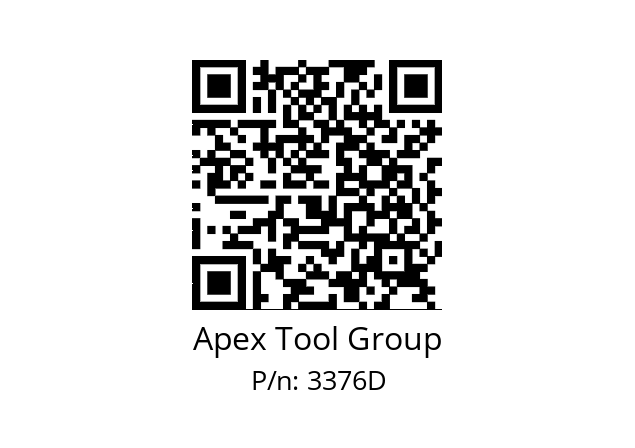   Apex Tool Group 3376D