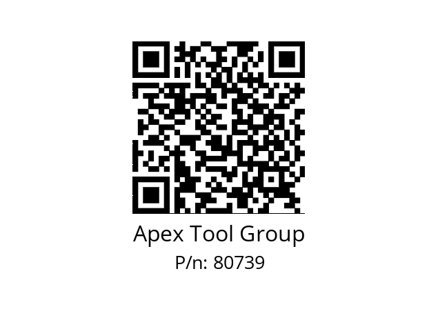   Apex Tool Group 80739