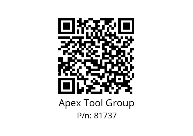   Apex Tool Group 81737