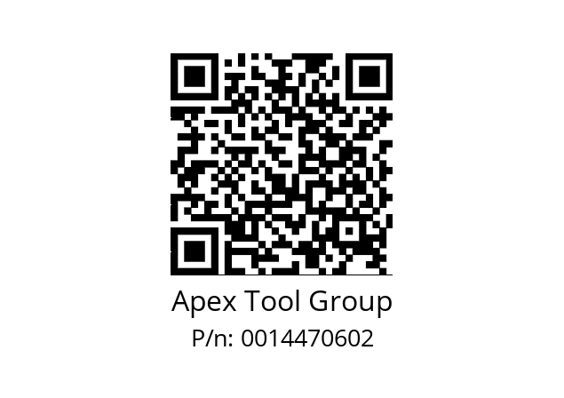   Apex Tool Group 0014470602