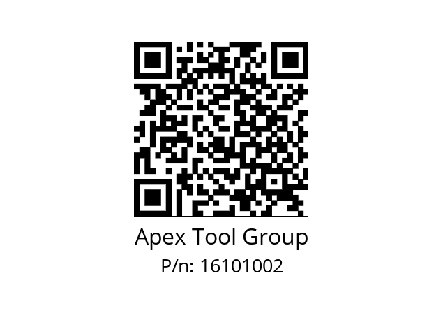   Apex Tool Group 16101002