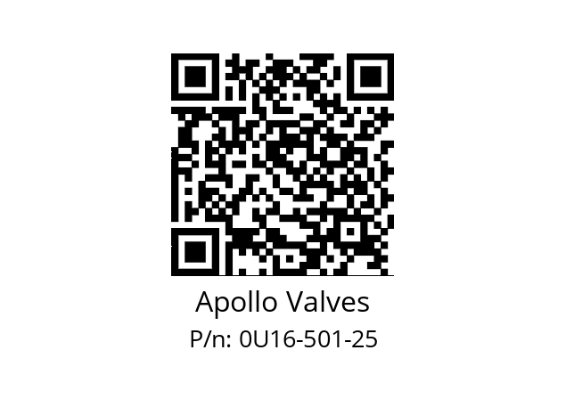   Apollo Valves 0U16-501-25