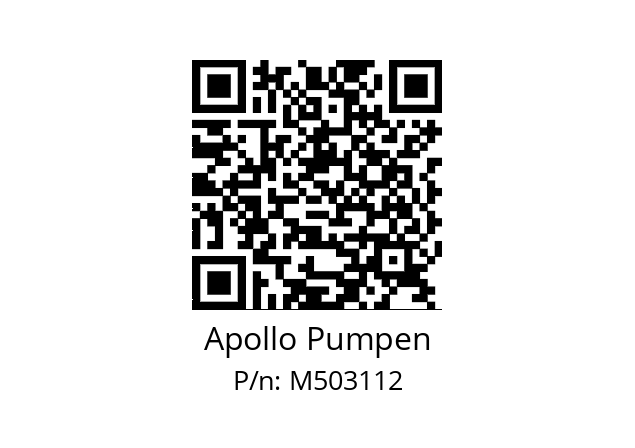   Apollo Pumpen M503112