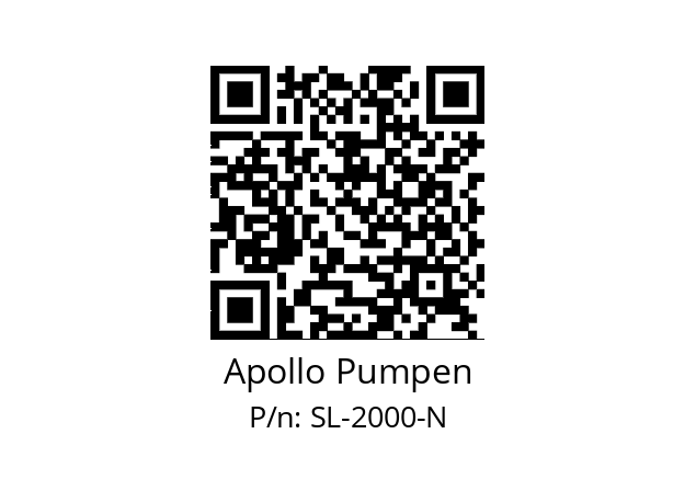   Apollo Pumpen SL-2000-N