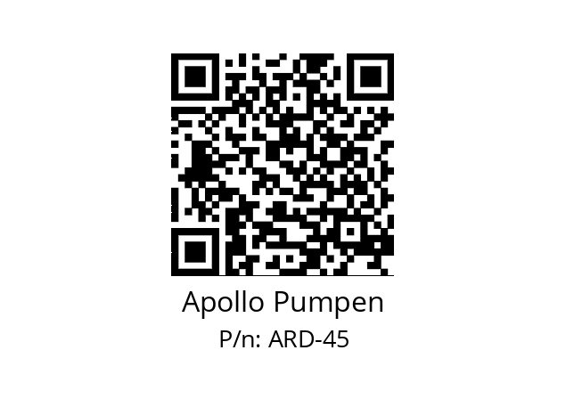   Apollo Pumpen ARD-45