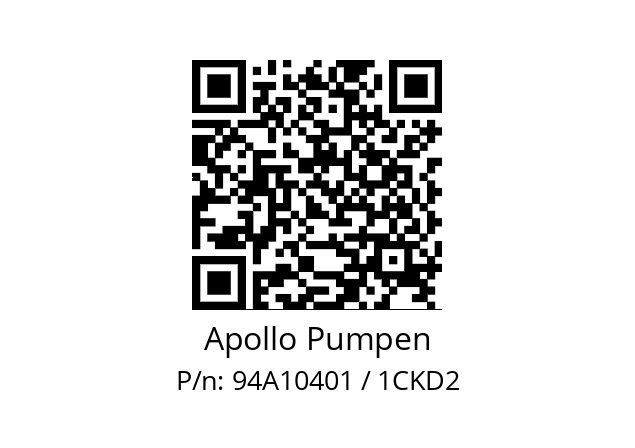   Apollo Pumpen 94A10401 / 1CKD2