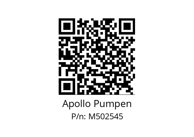   Apollo Pumpen M502545