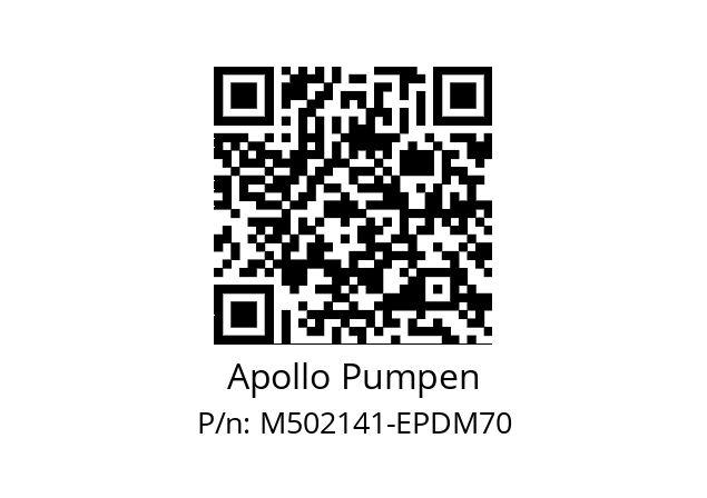   Apollo Pumpen M502141-EPDM70