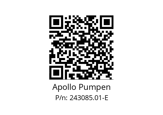   Apollo Pumpen 243085.01-E