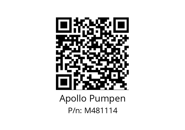   Apollo Pumpen M481114