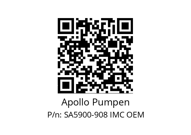   Apollo Pumpen SA5900-908 IMC OEM