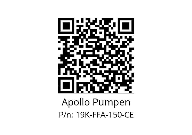   Apollo Pumpen 19K-FFA-150-CE