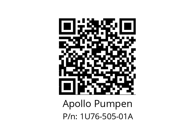   Apollo Pumpen 1U76-505-01A