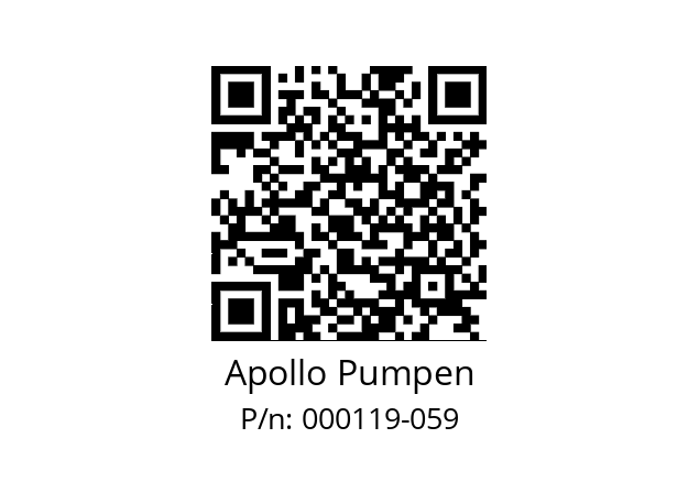   Apollo Pumpen 000119-059