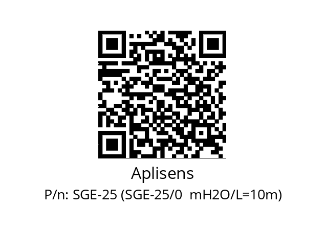   Aplisens SGE-25 (SGE-25/0  mH2O/L=10m)