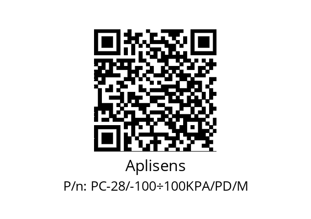   Aplisens PC-28/-100÷100KPA/PD/M