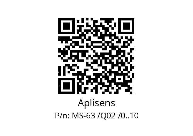   Aplisens MS-63 /Q02 /0..10