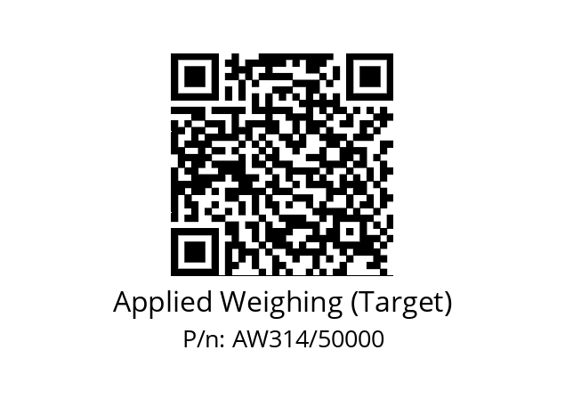   Applied Weighing (Target) AW314/50000