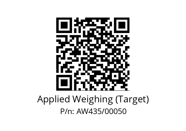   Applied Weighing (Target) AW435/00050