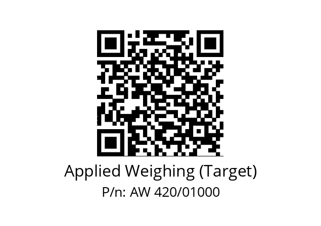   Applied Weighing (Target) AW 420/01000