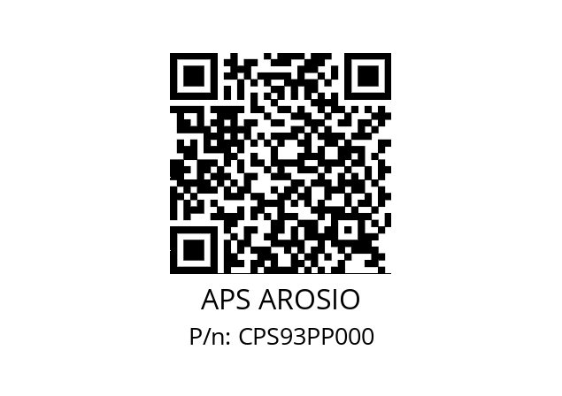   APS AROSIO CPS93PP000