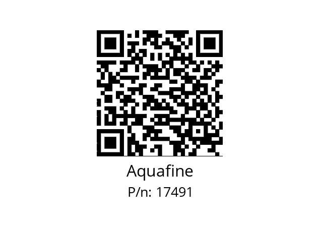   Aquafine 17491