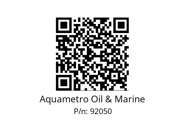   Aquametro Oil & Marine 92050