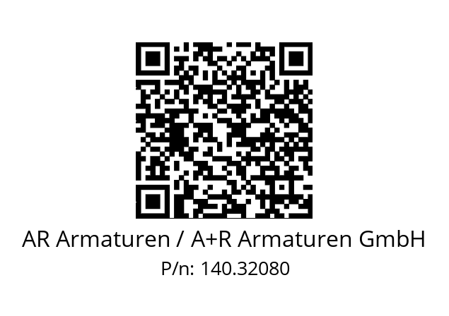   AR Armaturen / A+R Armaturen GmbH 140.32080