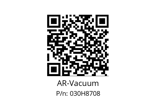   AR-Vacuum 030H8708