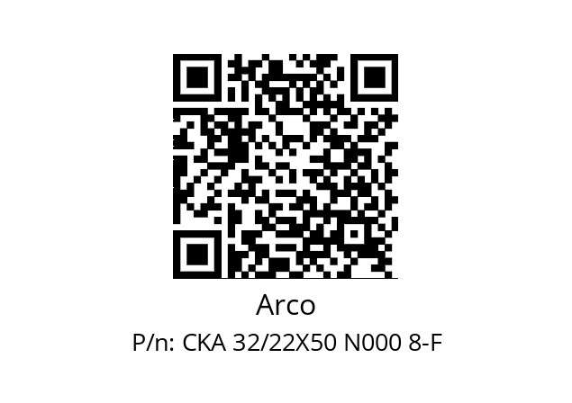   Arco CKA 32/22X50 N000 8-F