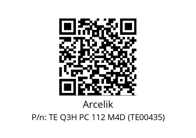   Arcelik TE Q3H PC 112 M4D (TE00435)