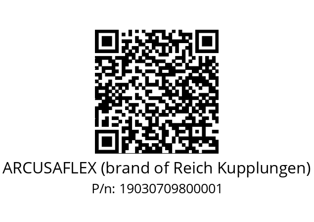   ARCUSAFLEX (brand of Reich Kupplungen) 19030709800001