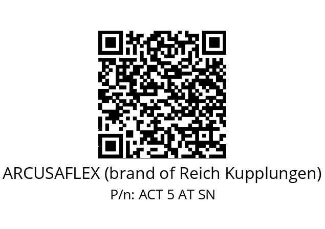   ARCUSAFLEX (brand of Reich Kupplungen) ACT 5 AT SN