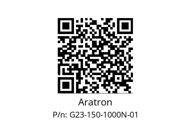   Aratron G23-150-1000N-01