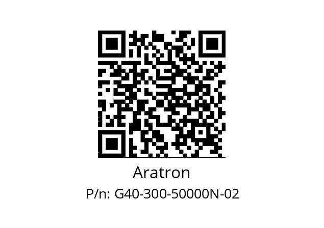   Aratron G40-300-50000N-02