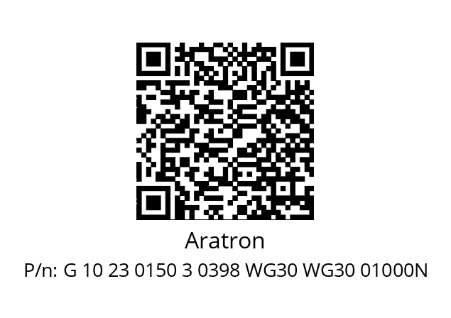   Aratron G 10 23 0150 3 0398 WG30 WG30 01000N