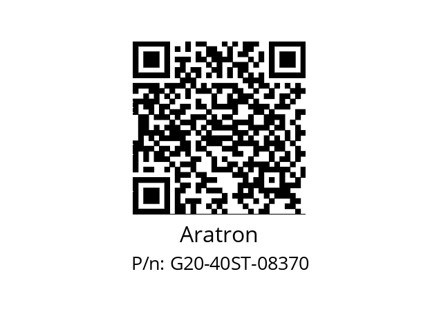   Aratron G20-40ST-08370