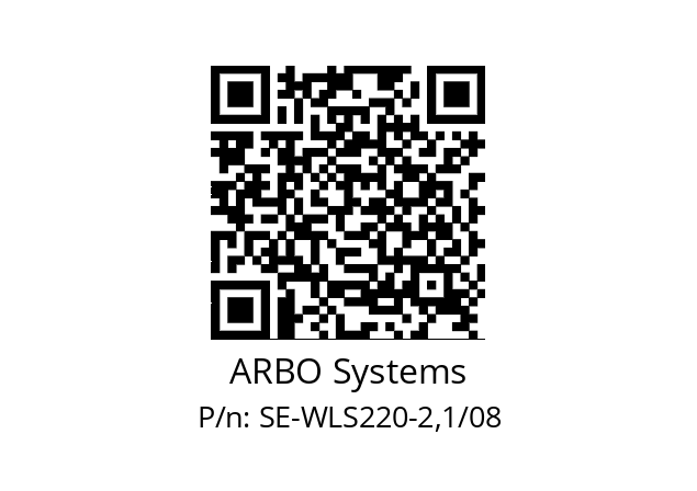   ARBO Systems SE-WLS220-2,1/08