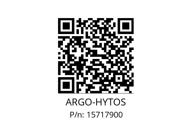   ARGO-HYTOS 15717900