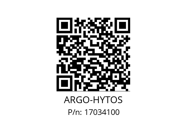   ARGO-HYTOS 17034100