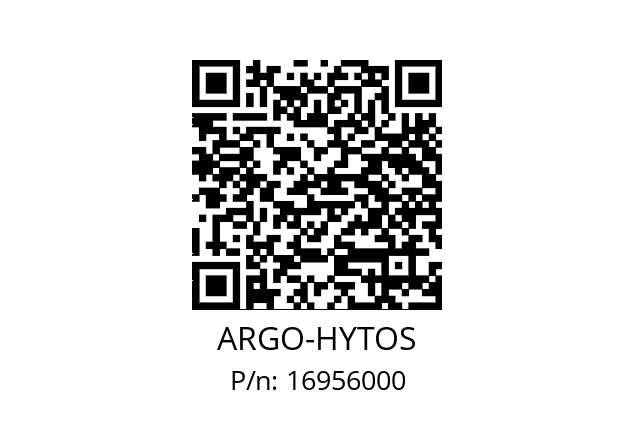  GP1-4,4L-ACKC-AGBPA-N ARGO-HYTOS 16956000