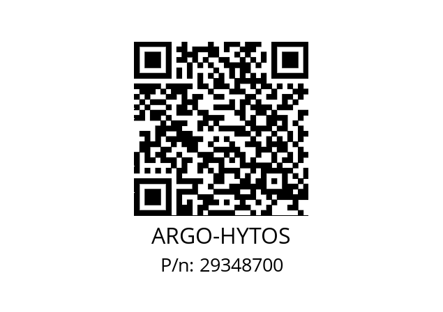   ARGO-HYTOS 29348700