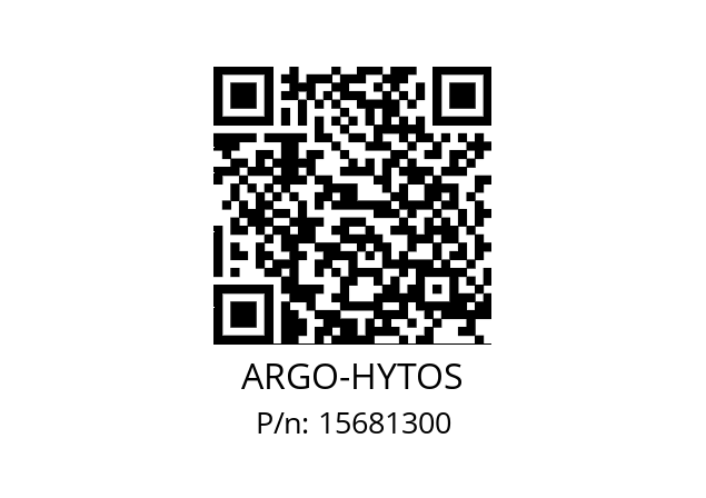   ARGO-HYTOS 15681300