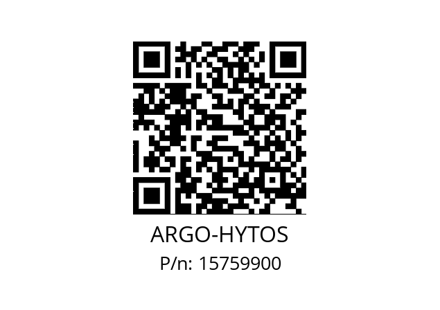   ARGO-HYTOS 15759900